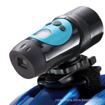 Mini Digital Sports Camera with 640 x 480P Video Size, 1.3MP Image Sensor and 720P Resolutions